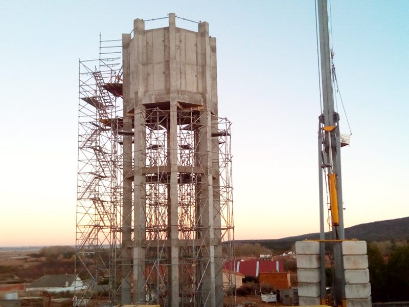 Construcción de depósitos elevados con Conzalesal