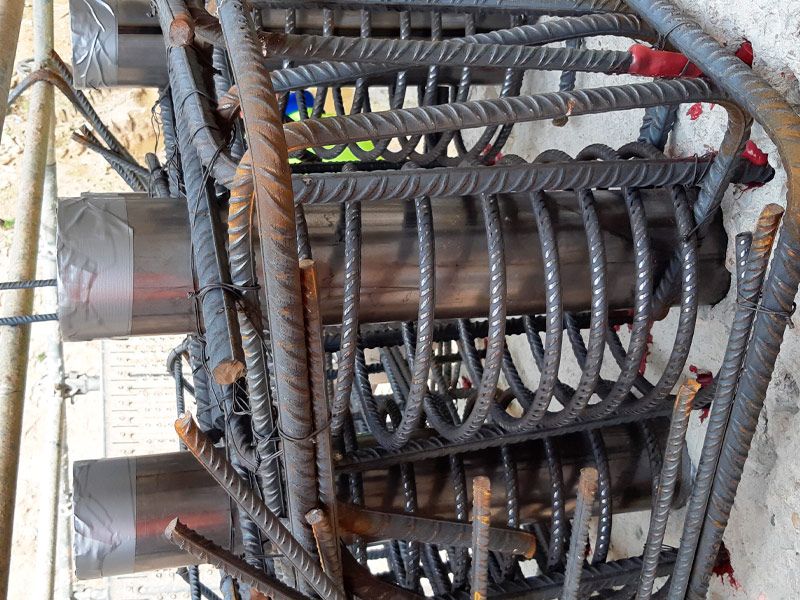 Detalle del refuerzo para la reparación de puente ubicado en la A 66 con Conzalesal