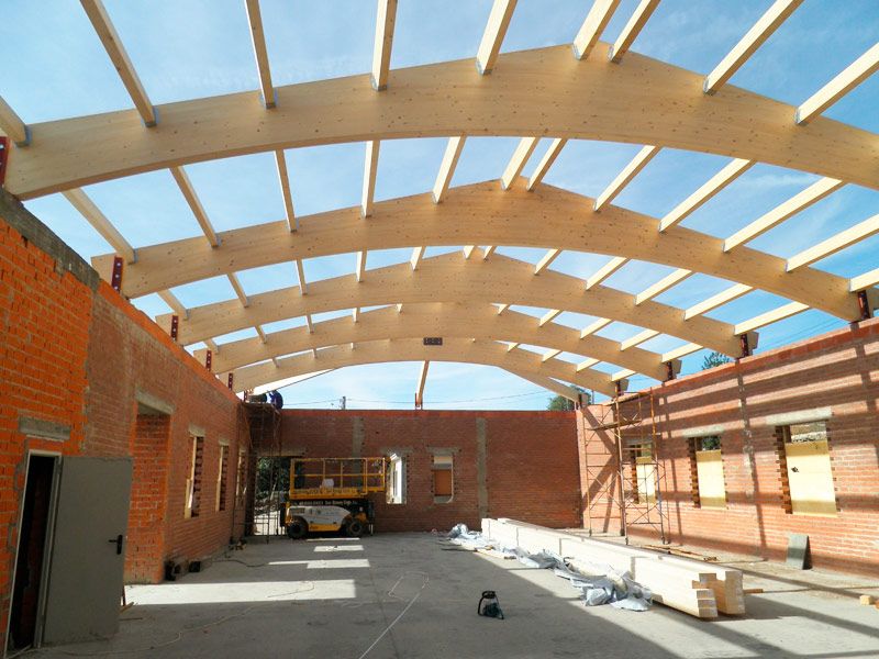 Estructura de madera con Conzalesal