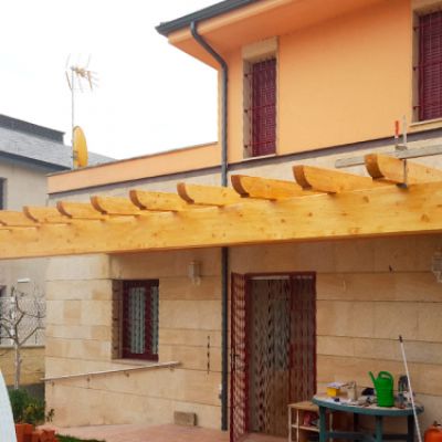 Porches de madera de Zamora