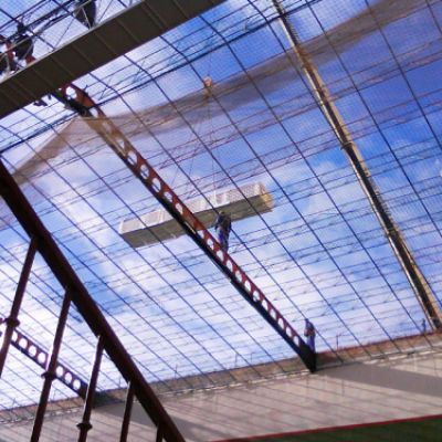 Rehabilitación de cubierta metálica con Conzalesal